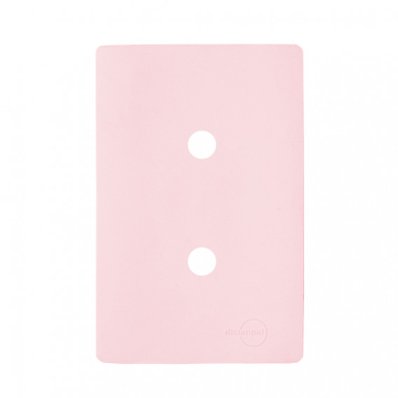 Placa p/ 2 Furos 4x2 - Novara Especiais Petala